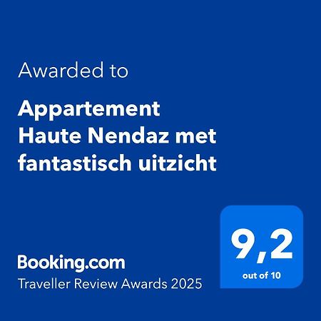 Appartement Haute Nendaz Met Fantastisch Uitzicht 外观 照片